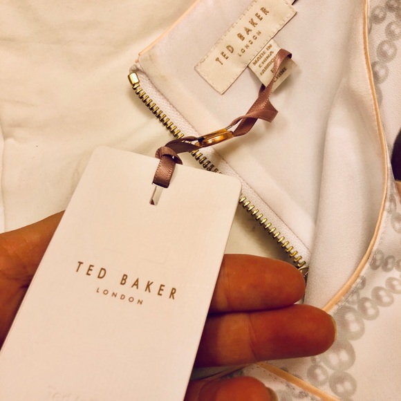 Ted baker london Laila floral cap sleeve dress - Picture 8 of 8